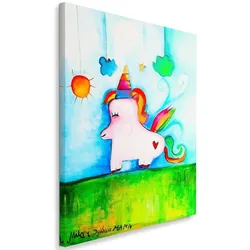WANDBILD Einhorn 40x60cm