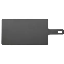 Schneidebrett GOURMET HANDY (LBH 45,70x19x0,60 cm) - schwarz - LBH 45,70x19x0,60 cm