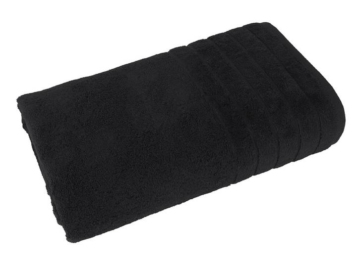 Badehandtuch SIERRA 100x150cm schwarz