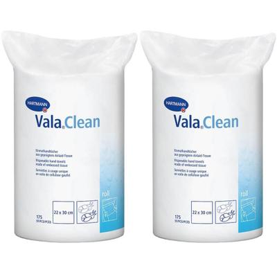 Valaclean Roll Einmal Handtücher 22x30 cm 2x 2x1 St Tücher