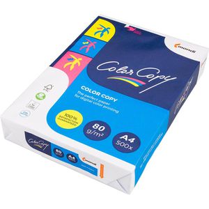 Mondi Farblaserpapier Color Copy, A4, 80 g/m², hochweiß, satiniert, 500 Blatt