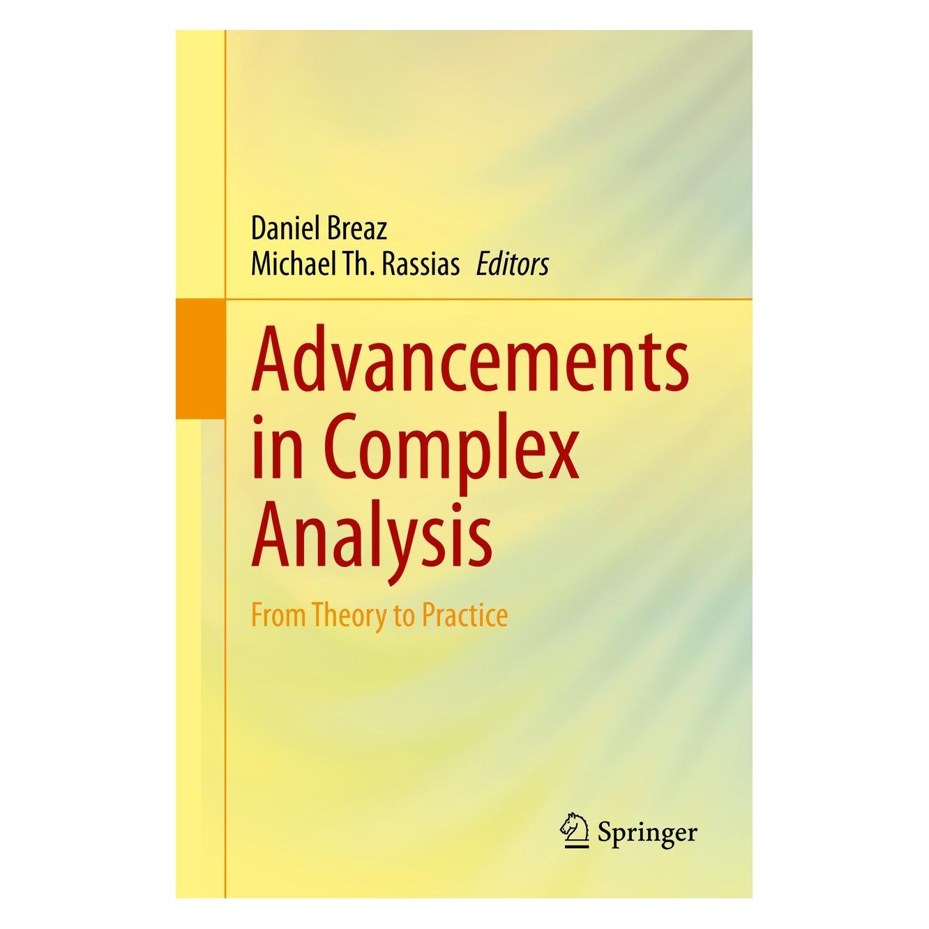 Springer Advancements in Complex Analysis (Englisch, Hardcover, Daniel Breaz, Michael Th. Rassias) (9783030401191)