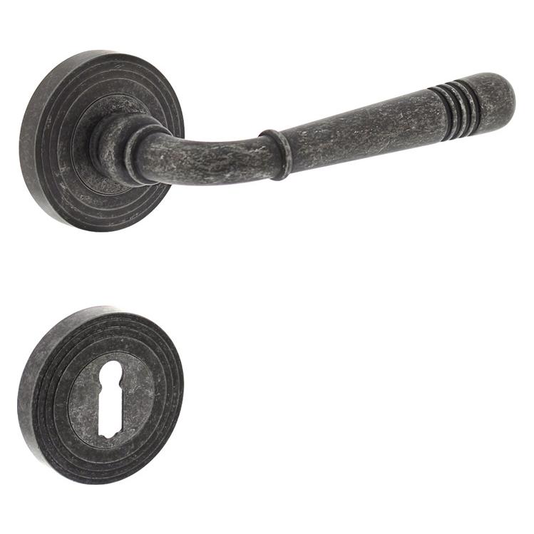 Intersteel Rosettengarnitur BB Altgrau (Türgriff) (0021.172503)