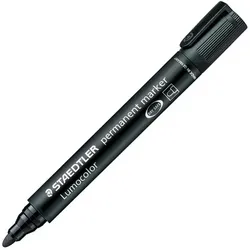 Staedtler Lumocolor Permanent-Marker Rundspitze Schwarz 1 Stück(e)