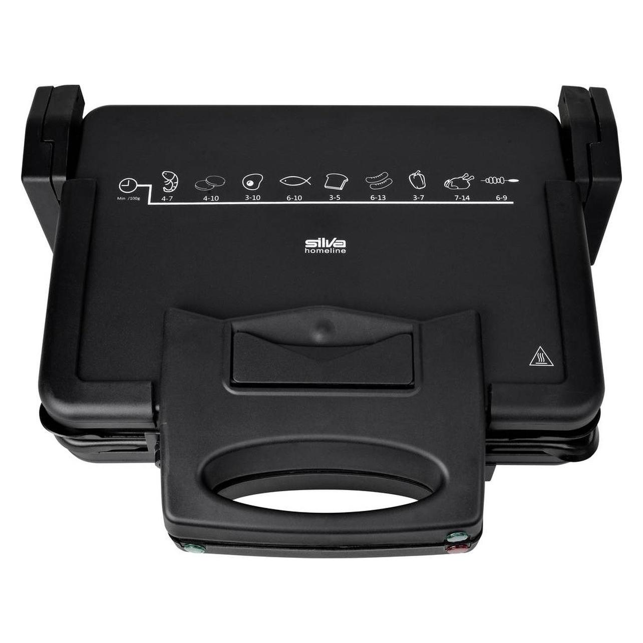 Silva KG 2410 Kontaktgriller mit 2 Thermostaten (420045)