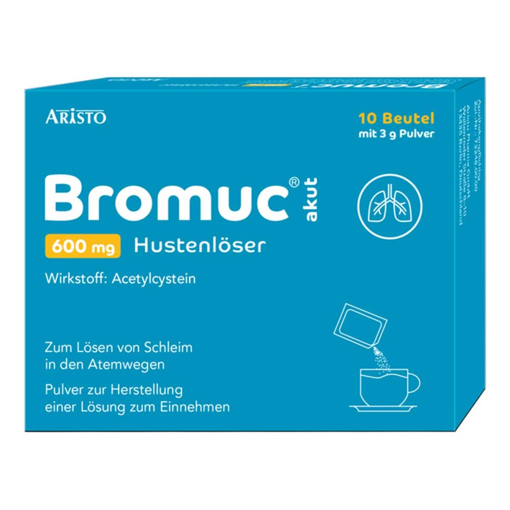 Aristo Pharma GmbH Bromuc akut 600mg Hustenlöser 11353144