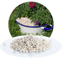 Quarz Zierkies beige 5,6-8,0 mm - 25 kg Sack