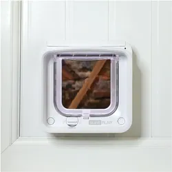 SureFlap Sfidscfwtb1 (Mikrochip Katzenklappe), Katzentüre + Katzennetz