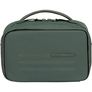 Samsonite Kulturbeutel Stackd Weekender, 2,5 Liter, Breite 22cm, rPET / Kunstleder, grün