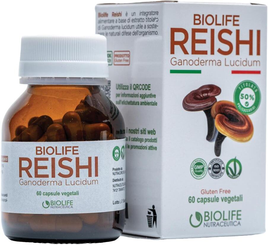 NUTRACEUTICA BIOLIFE Srl BIOLIFE REISHI 60CPS