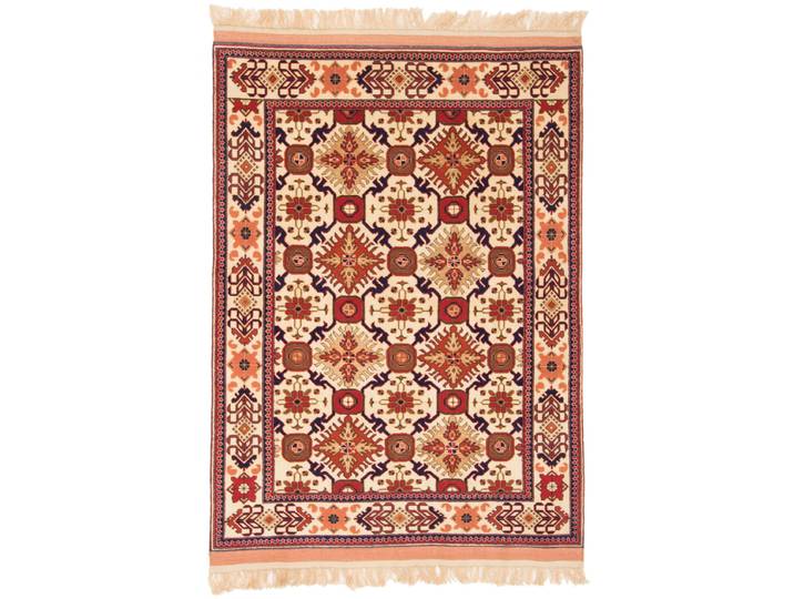 Afghan Mauri Kabul Teppich 115x151 Handgeknüpft Orientteppich Wolle mit Seide