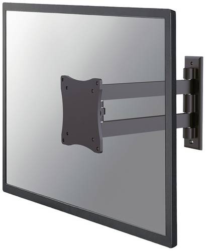 Neomounts FPMA-W820BLACK Monitor-Wandhalterung 1 Display(s) 25,4 cm (10") - 68,6 cm (27") Schwarz Neigbar, Schwenkbar, Ausziehbar