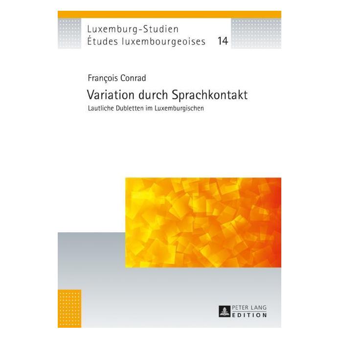 Peter Lang Conrad:Variation durch Sprachkontakt (Deutsch, Hardcover, François Conrad) (67839055)