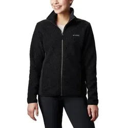 COLUMBIA Damen Pullover Panorama Full Zip, Größe L in Schwarz Schwarz