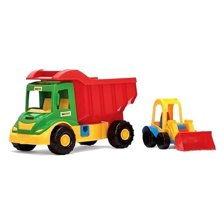 Wader Multi Truck Vehicles tipper with bulldozer (32210)