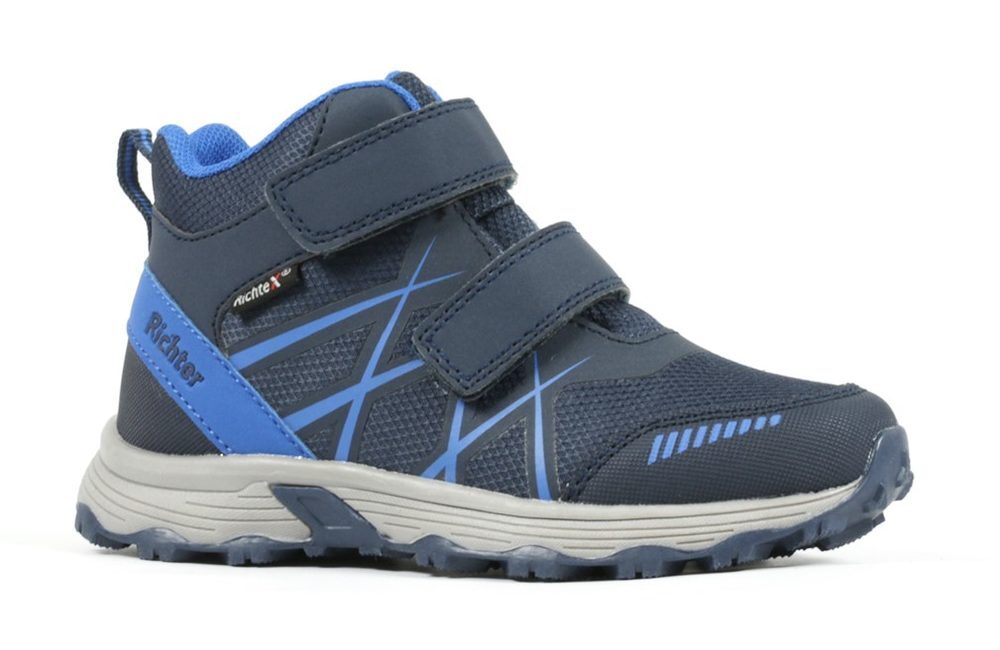 Richter - Kinderschuhe, Ganzjahresmodell mit Membran, blau, Größe 33