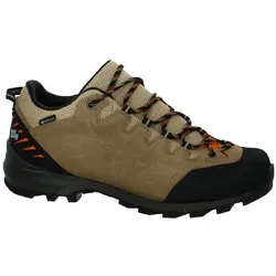 Hanwag, Herren, Wanderschuhe, Makra Pro Low GTX (42.5), Beige, Weiss, Orange, Braun