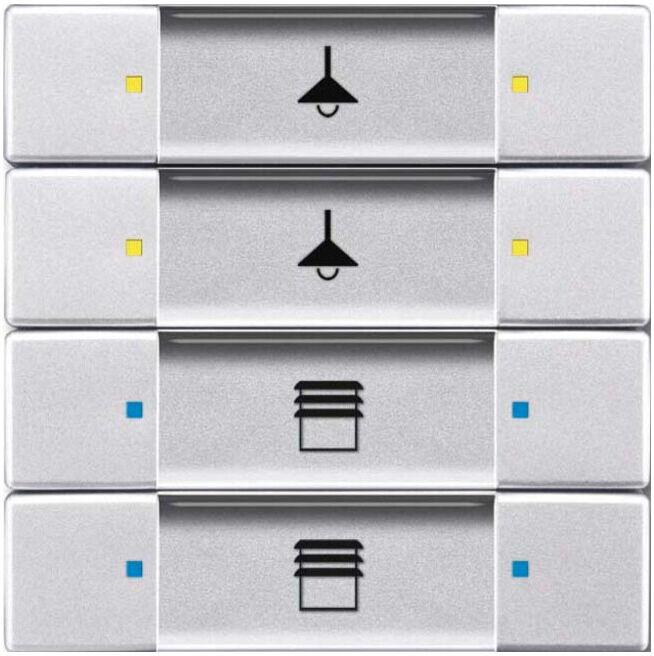 Busch-Jaeger Capteur tactile multifonction 4/8 voies 6127/02-83 (2CKA006117A0211)