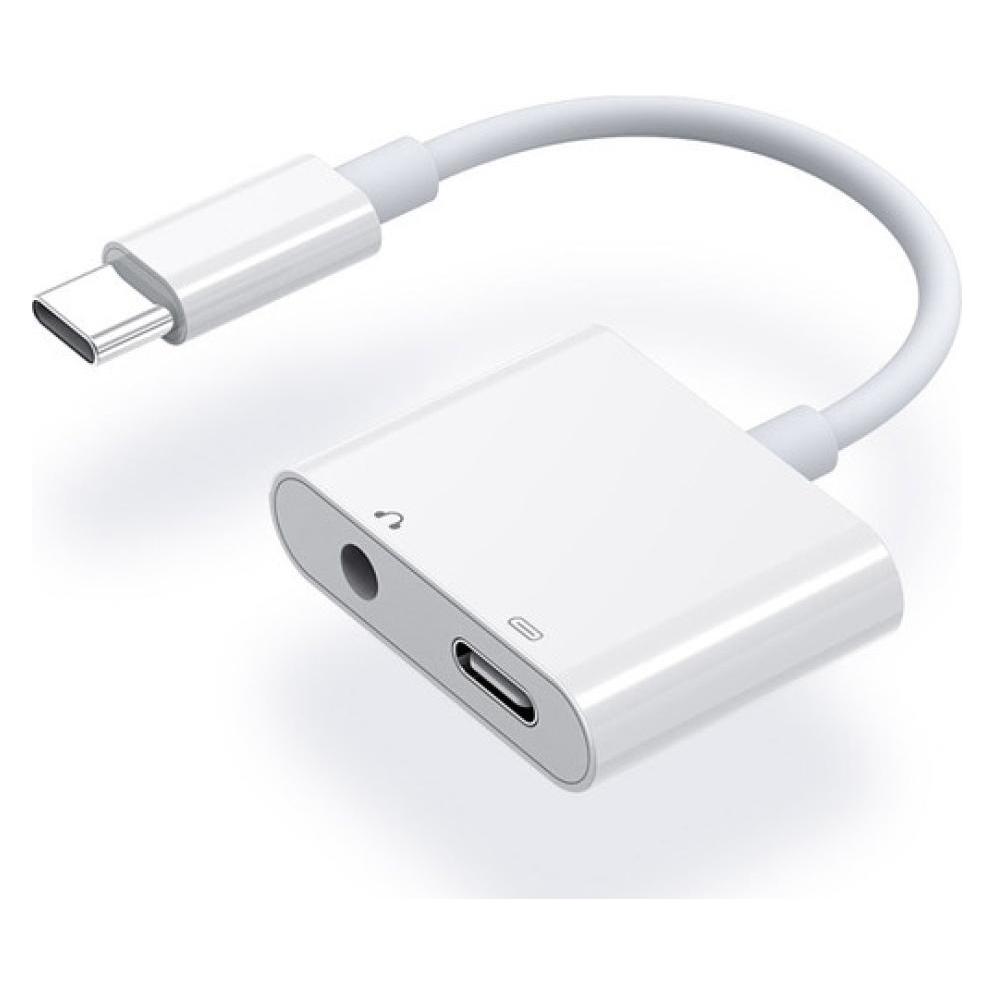 PowerGuard USB C 3.5 mm Klinke AUX Adapter (Digital -> Analog, Klinkenadapter) (00024427)