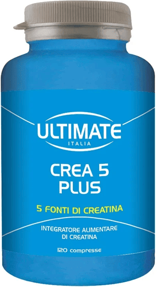 Ultimate Italia Crea 5 Plus Integratore Creatina 120 Compresse