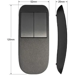 Fernbedienung CASAMBI RC4EMEBTB EnOcean, 4-fach, programmierbar, kinetisch (ohne Batterie), Schwarz, Glatt ARD-808898
