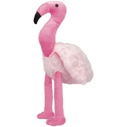 3x Trixie Flamingo, Plüsch, 35 cm (Plüschspielzeug Hund), Hundespielzeug