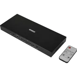 SpeaKa Professional SP-HDPS-300 HDMI-Switch für industrielle Anwendungen 3840 x, Switch Box