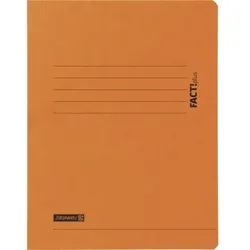 Brunnen Sammelmappe Fact!plus A4 Karton 375g/qm orange