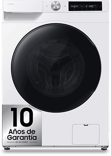 REACONDICIONADO Seminuevo Bueno Lavadora secadora - Samsung WD90HG6U94BEU3, 9 kg de lavado, 6 secado, 25 programas, Autodosificación, Wifi
