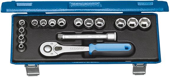 GEDORE Steckschlüssel-Satz 3/8" 30JMU-10 16-teilig