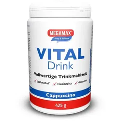 MEGAMAX Vital Drink Cappuccino Pulver 425 g