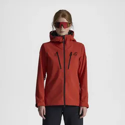 Ultra Trekk-touring Jacket Damen Aura Red, Größe:XL - Damen > Jacken > Softshelljacken - Rot