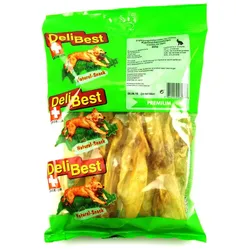 DeliBest Kaninchenohren Hundekauartikel 6 x 80 Gramm