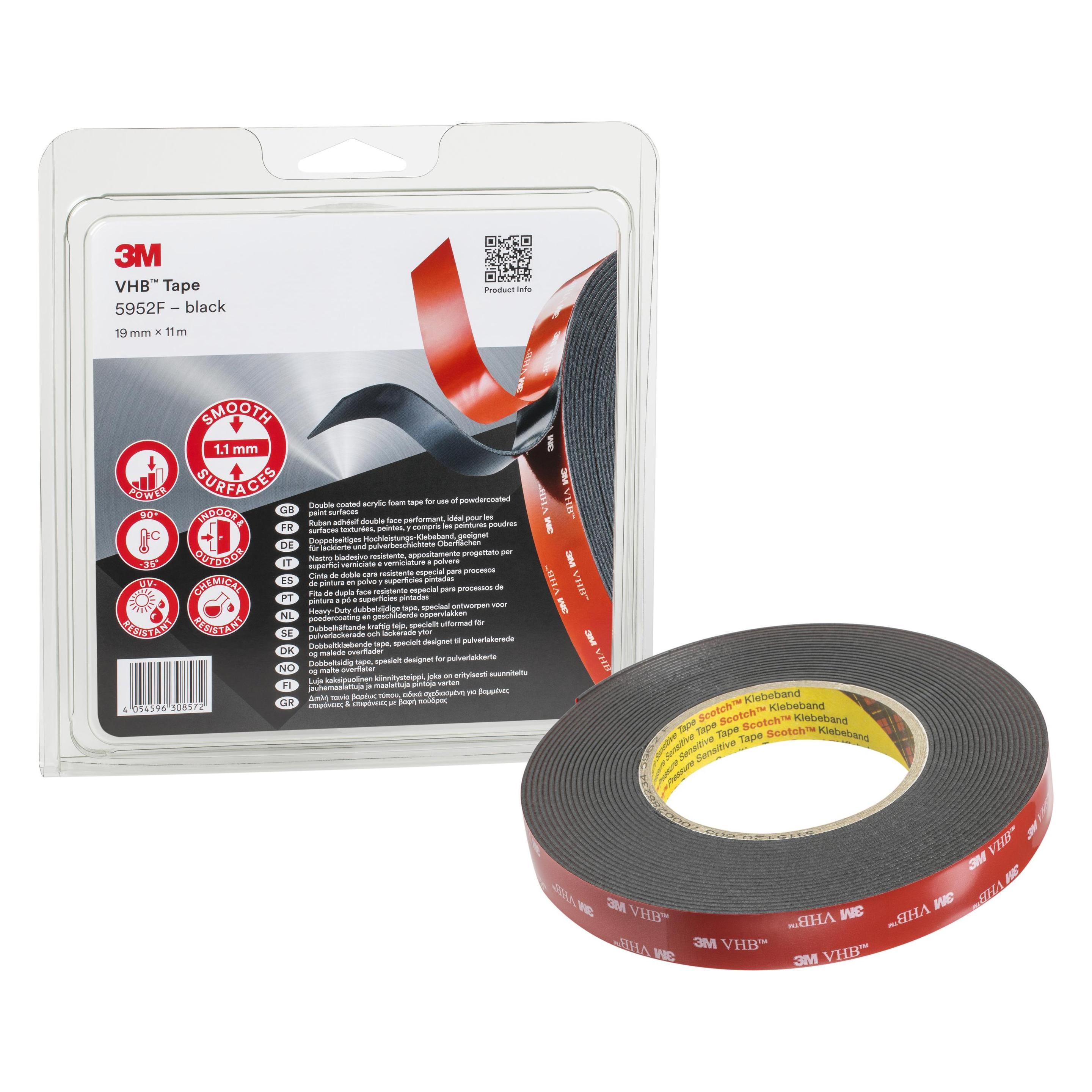 3M Hochleistungsklebeband (19 mm) (5952F/IPS)