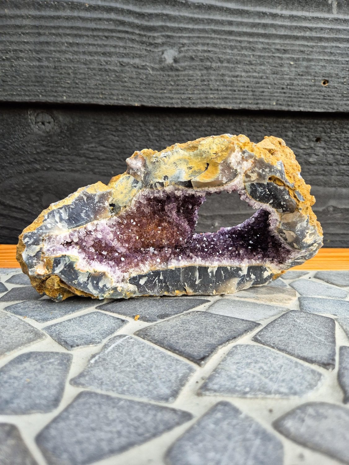 GemWood - Ruwe Amethist Cluster