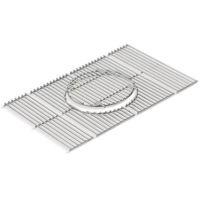 Grillrost ENDERS "Switch Grid Uniq Pro", silber, B:49,5cm H:1cm L:68cm, Edelstahl, Grillroste
