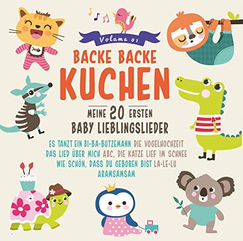 Various - Backe Backe Kuchen (Meine 20 Ersten Baby Lieblings - Preis vom 09.10.2026 07:28:09 h