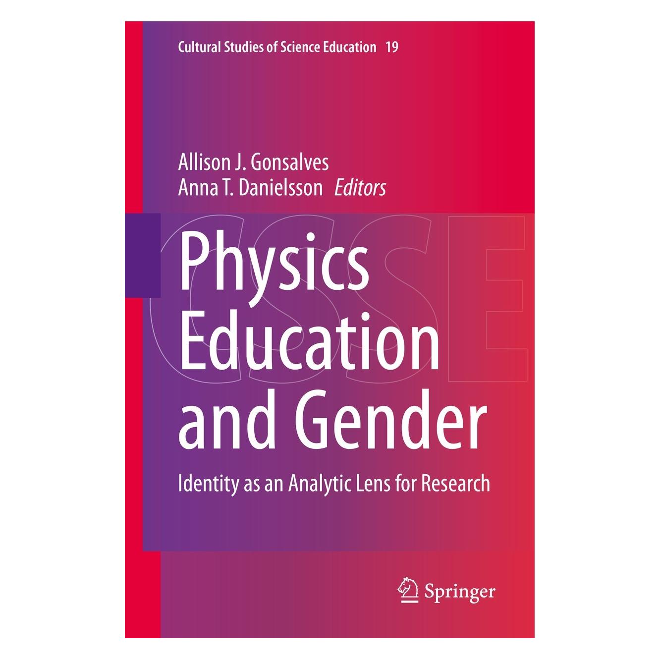 Springer Physics Education and Gender (Englisch, Hardcover, Allison J. Gonsalves, Anna T. Danielsson) (9783030419325)