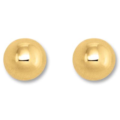 Paar Ohrhänger ONE ELEMENT "Halb Kugel verbödet Ohrringe Ohrstecker", gold, Ohrringe, Damen, Damen, Gelbgold 333 Gold, Gelbgold 333, Gold, Zartes Emblem – unaufdringlich und dennoch ausdrucksstark
