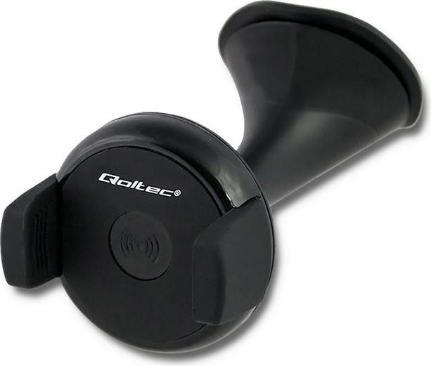 Qoltec inductief autolader 5W met Micro USB