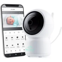 ETA, Babyphone, Baby Monitor 630690000 MIMI Flexible camera White (10 m)