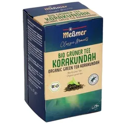 Meßmer Bio Grüner Tee »Classic Moments Korakundah« Tassenportion, kuvertiert, 18er-Pack
