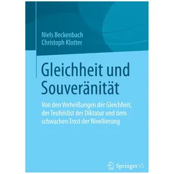 Gleichheit und Souveränität, Fachbücher von Christoph Klotter, Niels Beckenbach