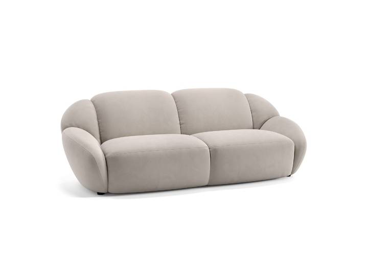 Stoff Designsofa CAPRI 3-Sitzer Sofagarnitur Designercouch Designer Couch