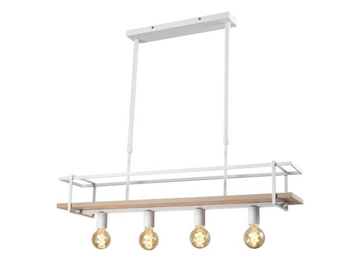 Pendelleuchte Antony Hellbraun Weiß HG L: 100 cm