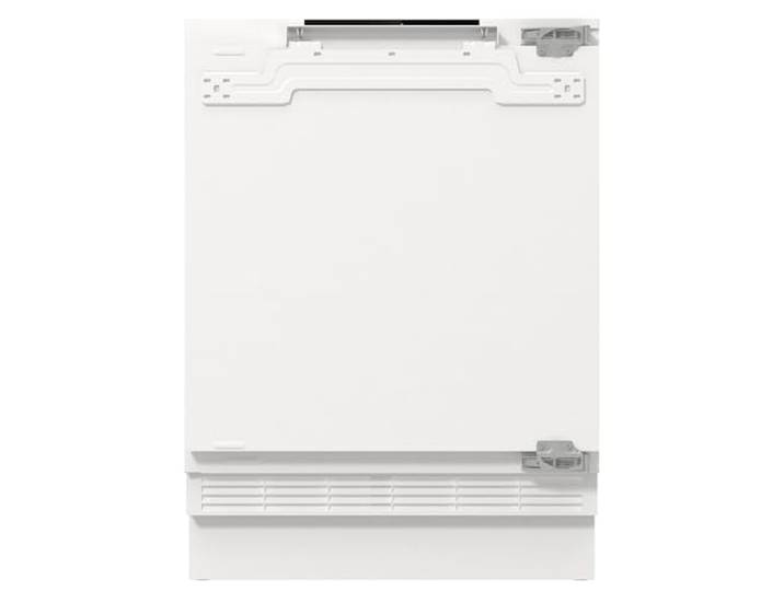 Gorenje RIU609EA1 Unterbau-Tischkühlschrank, 82cm Nische, 60cm Breite, Festtürscharnier, 138 L, SuperCool, Digitale Temperaturanzeige, LED Beleuchtung, BxHxT: 59,5×81,8×54,5 cm, Weiß