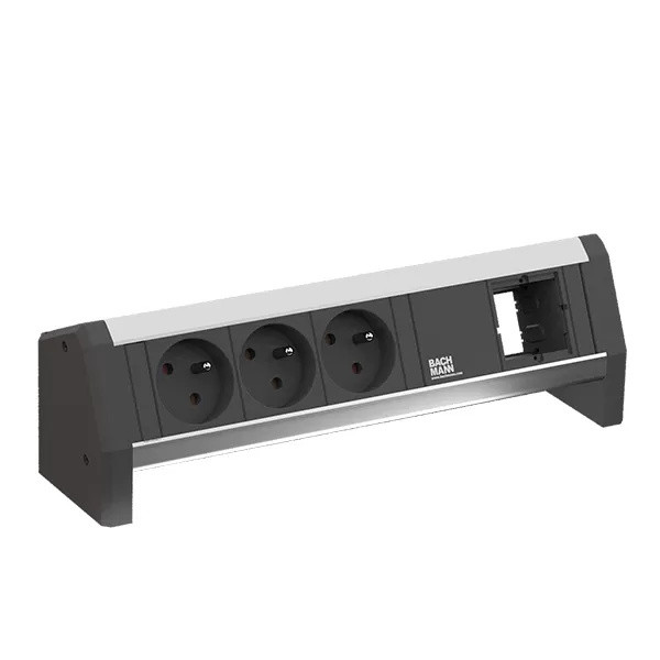 Bachmann Bureau aansluiting 3xUTE, 1xCM met 1,0m stroomkabel GST18