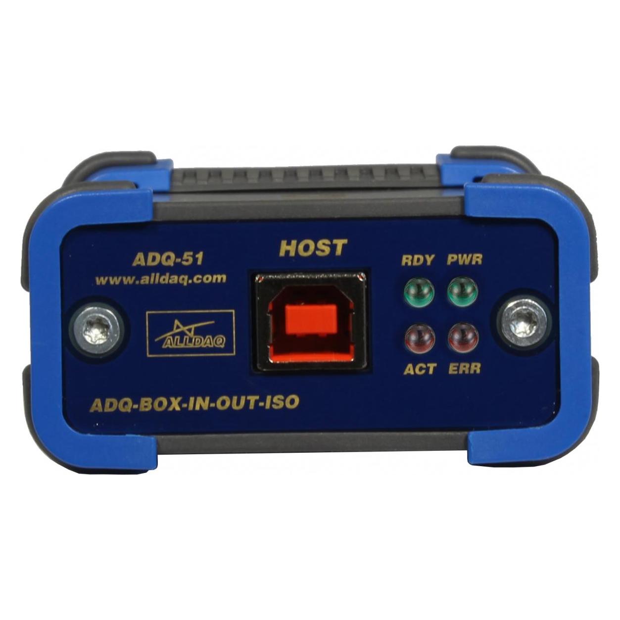 Alldaq ADQ-51 USB2.0 to 8x DO, 8x DI (isoliert) (USB 2.0) (ADQ-51)