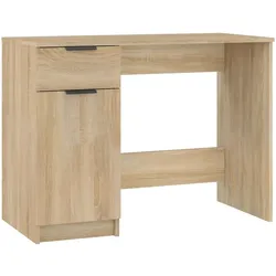vidaXL Schreibtisch Sonoma-Eiche 100x50x75 cm Holzwerkstoff