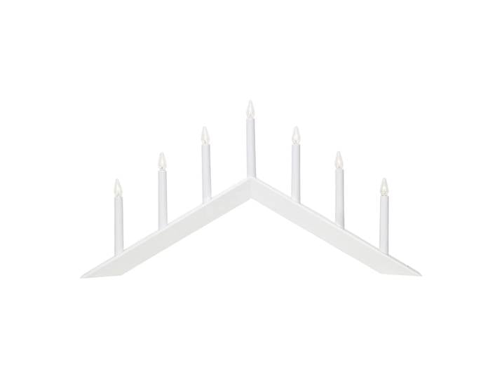 Star Trading Bougeoir Arrow 36cm Blanc